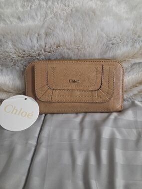 Chloé Paraty Long Zip-Around Continrntal Wallet